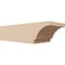 Ekena Millwork 6in. W x 4in. H x 16in. L Moab Woodgrain TimberThane Rafter Tail, Primed Tan RFTUR06X04X16MOARCPR - alternate 1